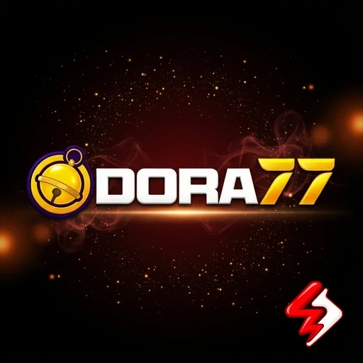 Layar panduan masuk akun dora77 setelah APK terpasang di Android
